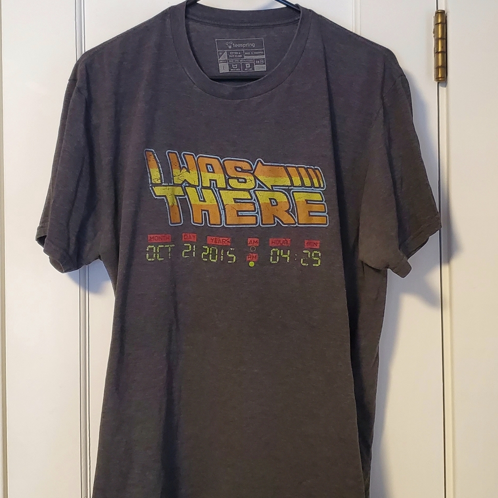 Back to the Future "I Was There" October 21st 2015 30th Anniversary Teespring